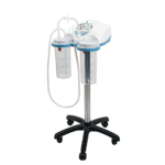 Aspirator chirurgical mobil cu baterie si borcane 2X2L