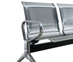 Banca sala asteptare INOX 3 locuri pentru spital - imagine 5