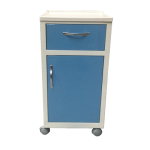 Noptiera spital metalica cu blat ABS