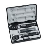 Set oto-oftalmoscop cu fibra optica Xenon 3.5 V